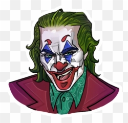 Joker In The Society Sticker - Emoji