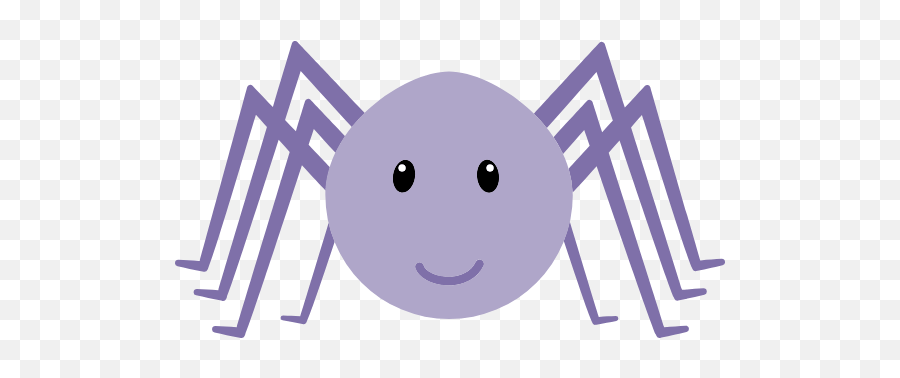 Cheerful Spider Graphic - Clip Art Free Graphics U0026 Vectors Pedir Y Preguntar Diferencia Emoji,Spider Emoticon