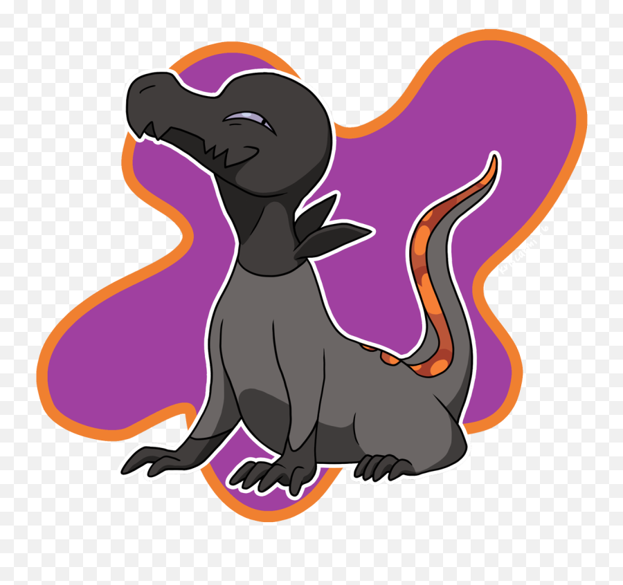 Download I Love The New Fire Lizard So Much - Cartoon Png Animal Figure Emoji,New Fire Emoji