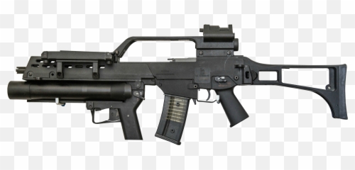Hand Gun Gun Png Images Weapons Hd Pictures - G36 With Grenade Launcher Emoji,Machine Gun Emoji