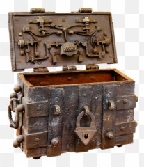 Chest Isolated Middle Ages - Steampunk Transparent Png Emoji,Treasure Chest Emoji