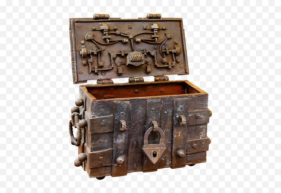 Chest Isolated Middle Ages - Steampunk Transparent Png Emoji,Treasure Chest Emoji