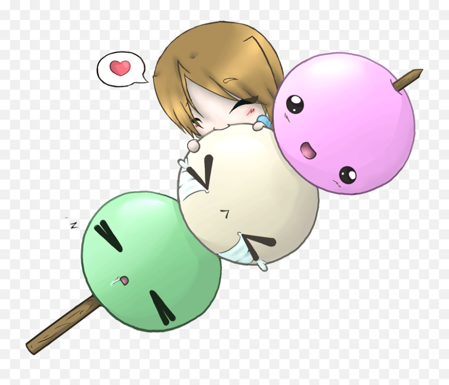 Tasty Dango Is Tasty - Chibi Dango Emoji,Dango Emoji