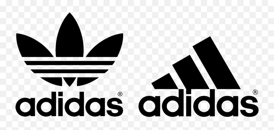 White Adidas Logo Transparent Png - Adidas Old And New Logo Emoji,Adidas Emoji