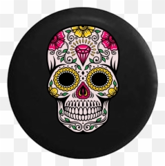 Products - Day Of The Death Mask Emoji,Sugar Skull Emoji