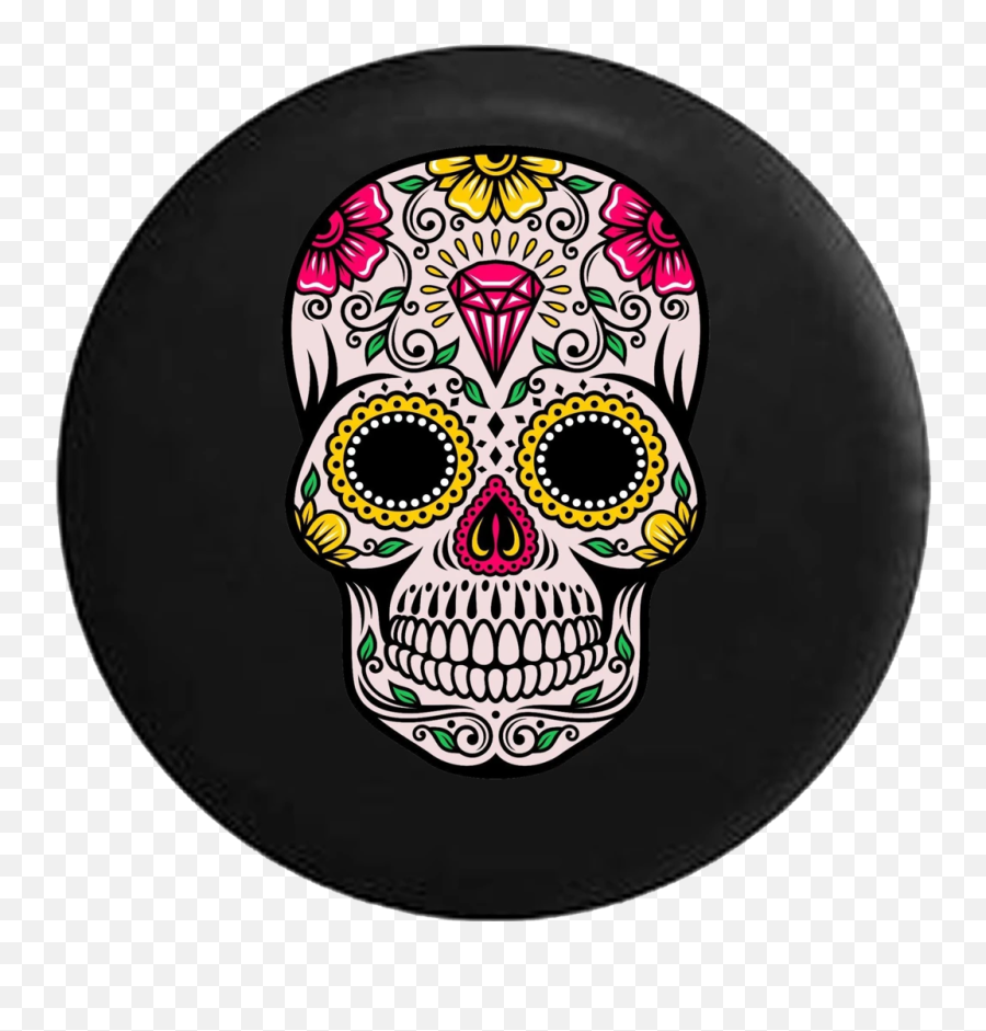 Products - Day Of The Death Mask Emoji,Sugar Skull Emoji