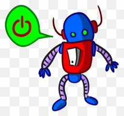 Robot Android Droid Power Switch - Academia De Peritos Forenses Emoji,Star Wars Emojis For Android