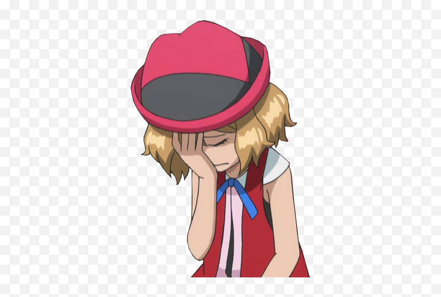 Face Palm Png Picture - Serena Pokemon Transparent Background Emoji,Face-palm Emoji