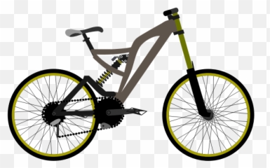 Mountain Bike Vector Graphics - Mountain Bike Clipart Psd Emoji,Emoji Bike And Arm