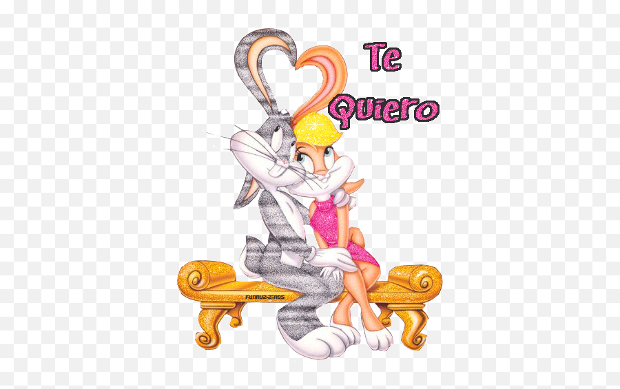 Ma Princess Stickers For Android Ios - Bugs Bunny And Lola Together Emoji,Te Amo Emoji