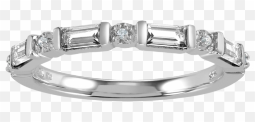 Baguette Birthstone And Cubic Zirconia Stackable Ring - Engagement Ring Emoji,Baguette Emoji