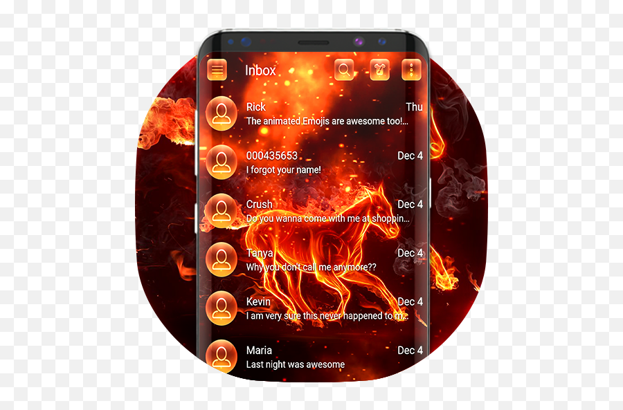 Fire Horse Sms - Fire Horse Emoji,Horse Emoji App