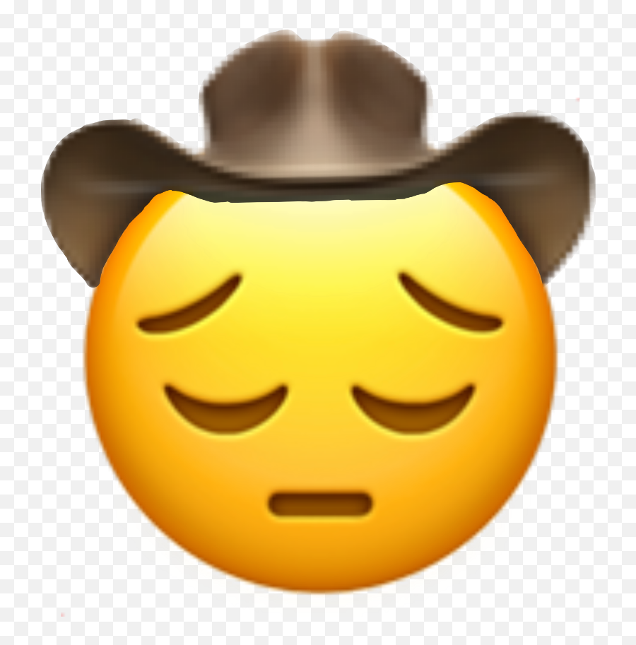 Sad Yeehaw Sadyeehaw Sademoji Emoji Sad Cowboy Sadcowbo - Lil Nas X Profile,Sad Cowboy Emoji