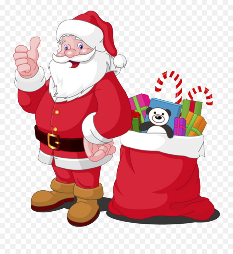 Glad Tomte - Santa Claus Clipart Emoji,Emoji Santa Claus