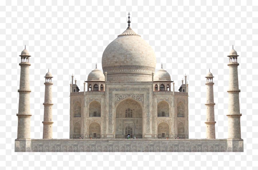 Clipart Silhouette Taj Mahal Palace - Taj Mahal Emoji,Palace Emoji