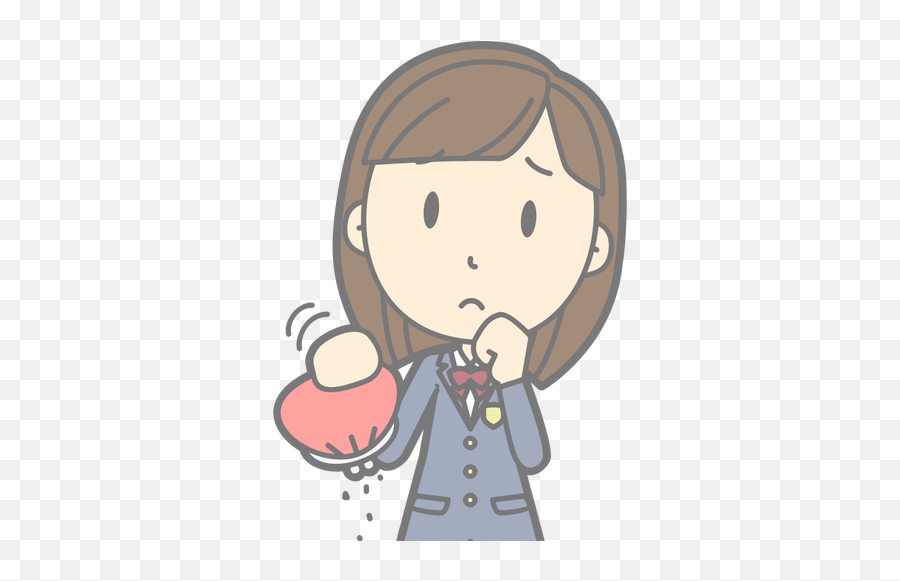 Girl Without Money - Poor Png Emoji,Desk Girl Emoji