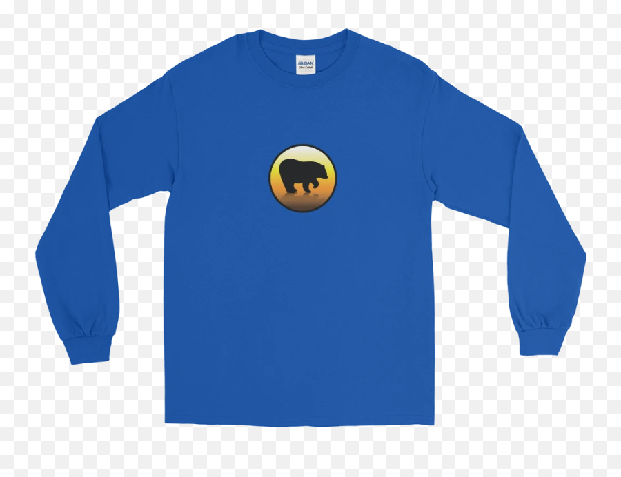 Super Bear Long Sleeve U2013 Bear City - Washington Dc Go Go T Shirts Emoji,Bear Emoticon