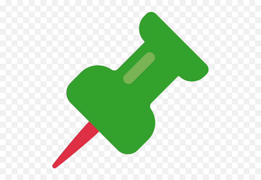 U 1 F 4 Cc Pushpin Clipart - Emoji Pin Png,Push Pin Emoji