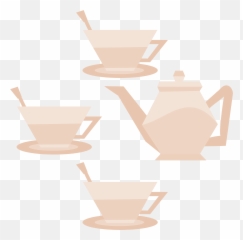 party background png - Tea Party Background With Transparent Emoji