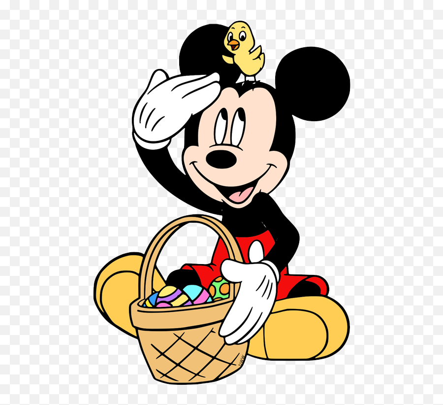 Disney Easter Clip Art - Mickey Mouse Easter Clipart Emoji,Happy Easter Emoji