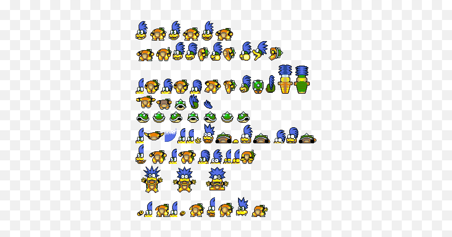 Download Trivia - Super Princess Peach Koopaling Sprites Png Sprites Super Princess Peach Emoji,Peach Emoticon