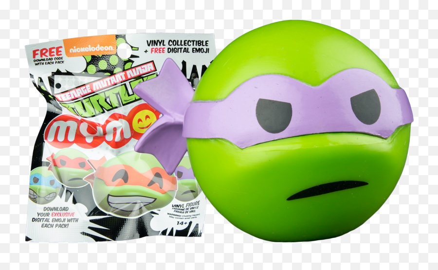 Teenage Mutant Ninja Turtles My Moji Blind Bag - Cartoon Emoji,Ninja Turtles Emoji