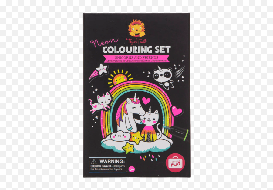 Gifts Under 25 Page 3 - The Gifted Type Tiger Tribe Colouring Set Unicorns And Friends Emoji,Sapling Emoji