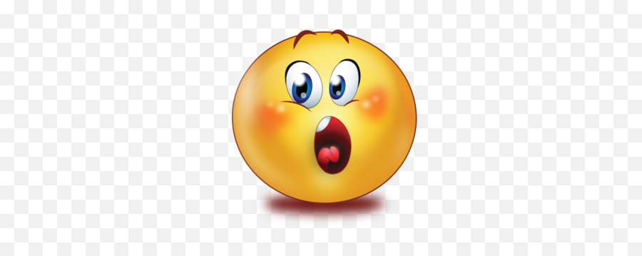 Shocked Face With Open Mouse Emoji - Transparent Scared Face Emoji,Mouse Emoji