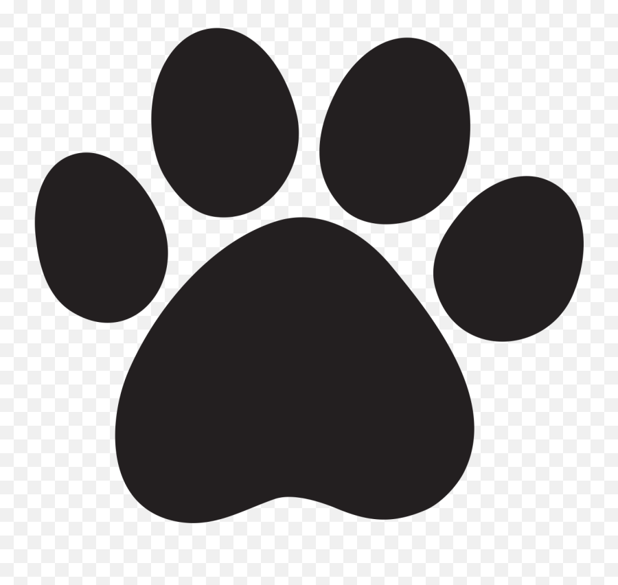 Lion Cougar Dog Cat Clip Art - Transparent Dog Paw Print Emoji,Cougar Emoji