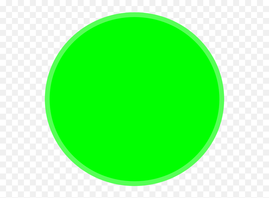Green Circle Clipart - Green Circle Clipart Emoji,Green Circle Emoji