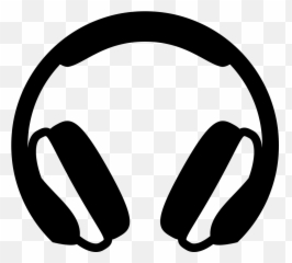 Emojione Bw 1f3a7 - Fone De Ouvido Emoji,Headphone Emoji