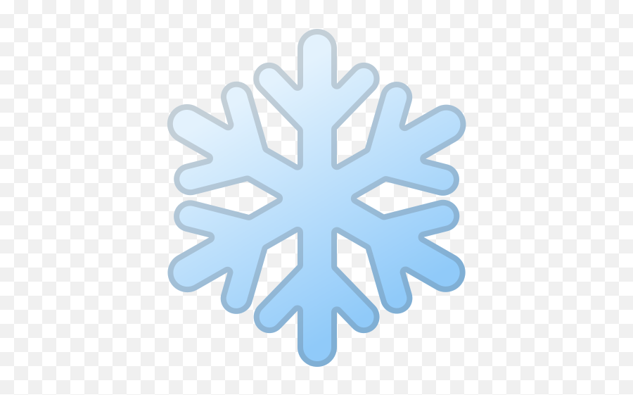 Snowflake Emoji - Copo De Nieve Emoji,Snowflake Emoji