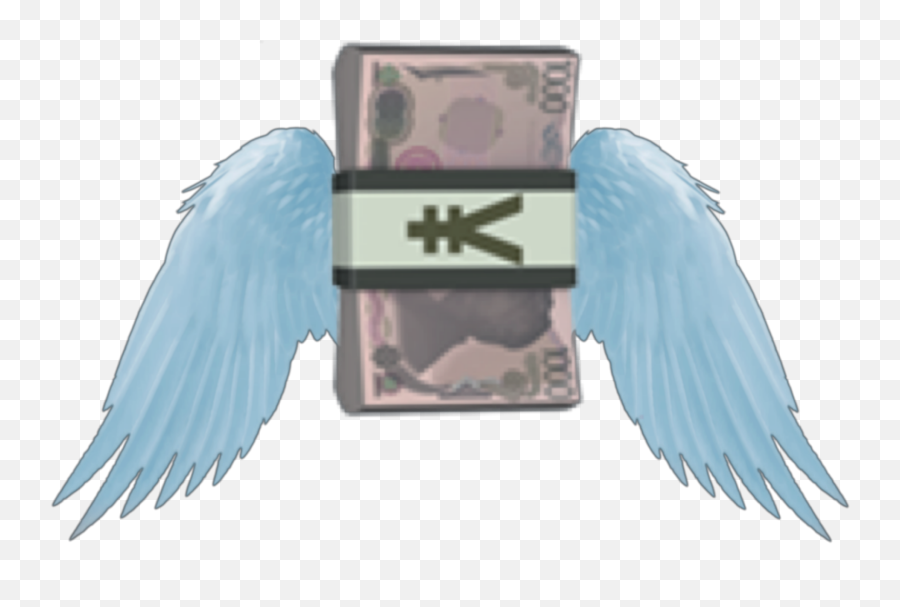 Flying Money - Badge Emoji,Money Flying Away Emoji