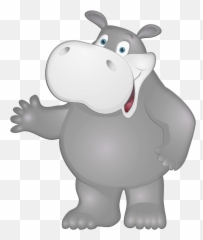 1321 Hippo Free Clipart - Clipart Hippo Png Emoji,Hippo Emoji
