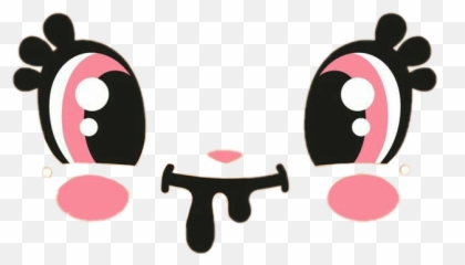 Freetoedit Cute Kawaii Face Cuteface - Cartoon Emoji