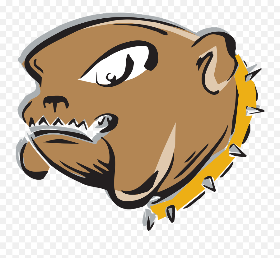 Head Angry Bulldog Pet Teeth - Png Emoji,Pit Bull Emoji