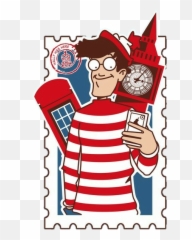 Waldo Whereswaldo Multicolor Travel - Cartoon Emoji,Waldo Emoji