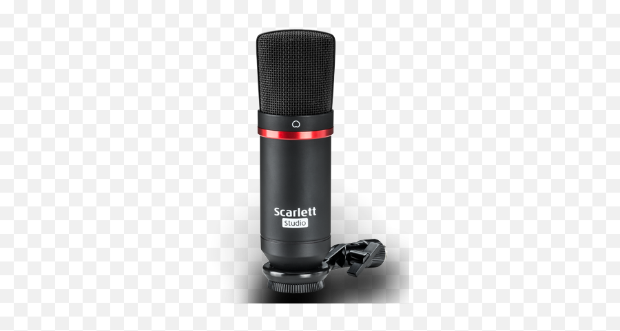 Focusrite Scarlett Solo Studio Pack - Focusrite Scarlett Mic Emoji,Studio Microphone Emoji