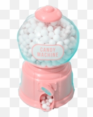 Gumball Machine Pink White Sweet Fun - Pink Gumball Machine Free Emoji,Gumball Machine Emoji