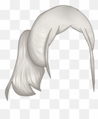 Gacha Hair Blond Blonde Chiesuka - Sketch Emoji