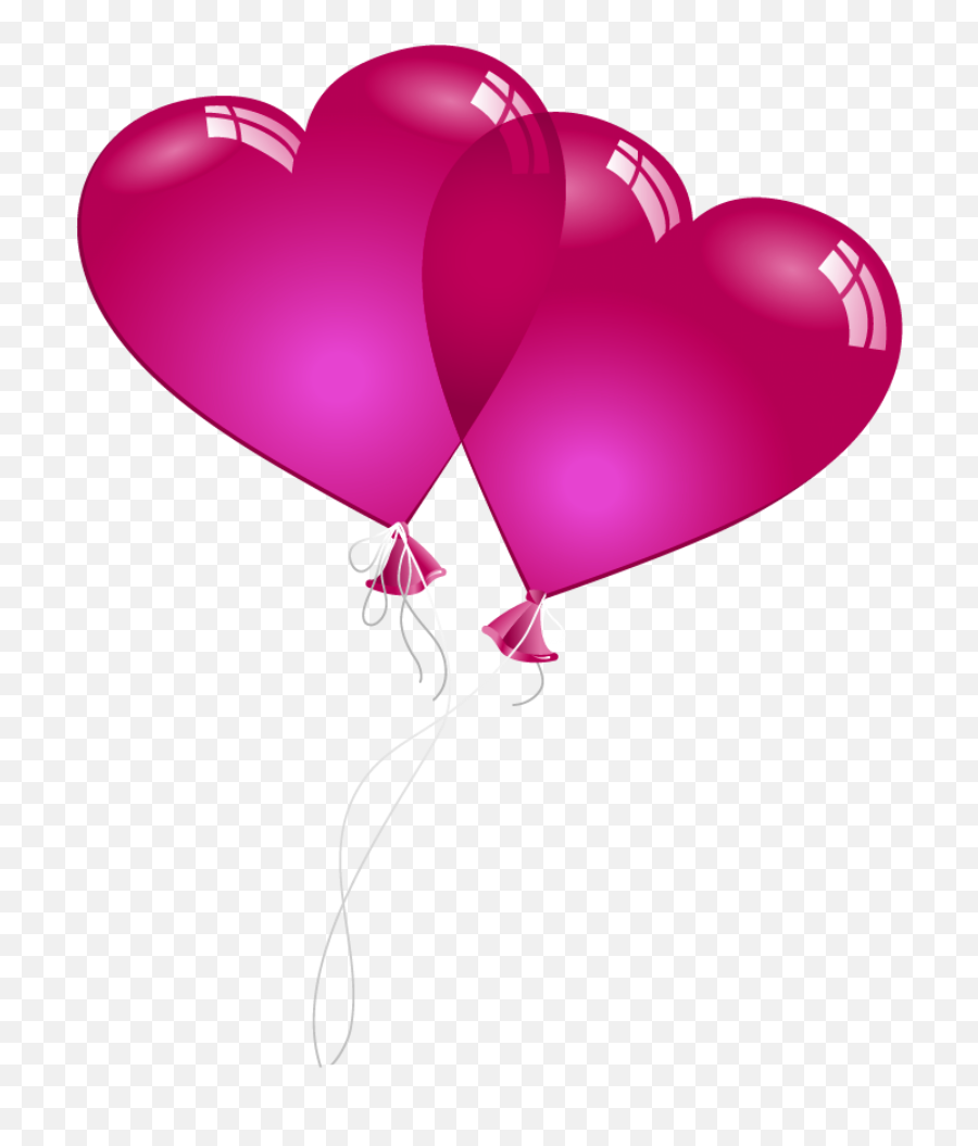 Balloon Baloon Balloons Baloons Pink Love Hearts Heartb - Valentine Heart Clipart Png Emoji,Baloon Emoji