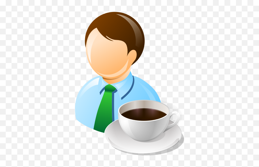 Coffee Break Icon Large User Iconset Aha - Soft User Coffee Icon Emoji,Coffee Emoticon
