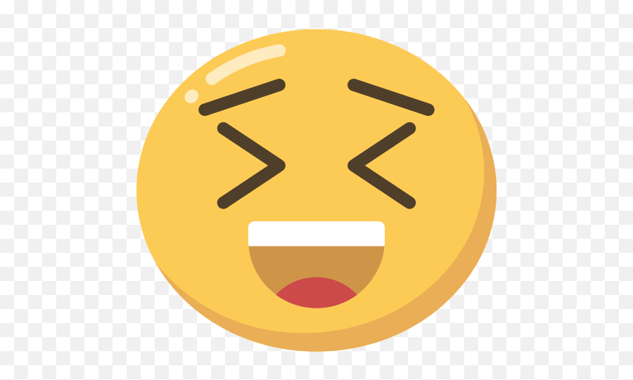 Laughing - Free Smileys Icons Circle Emoji,Whistling Emoticons
