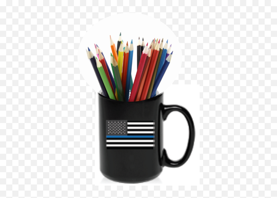 Your Thin Blue Line Flag Mug - Ng Ký Smas Emoji,Thin Blue Line Emoji