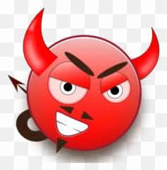 Free transparent devil smirk emoji images, page 1 - emojipng.com