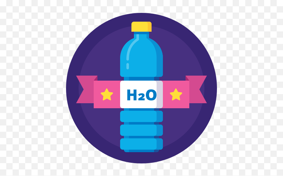 Drinking Water Icon At Getdrawings Free Download - Water Bottle Circle Icon Png Emoji,Emoji Water Bottles