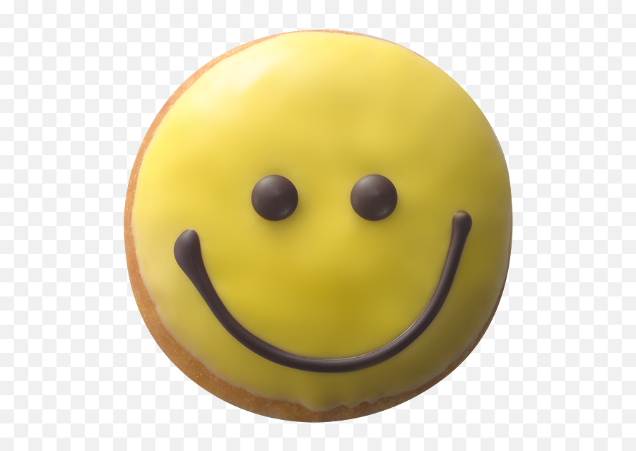 Mr Happy - Dunkin Donuts Mr Happy Emoji,Donut Emoticon