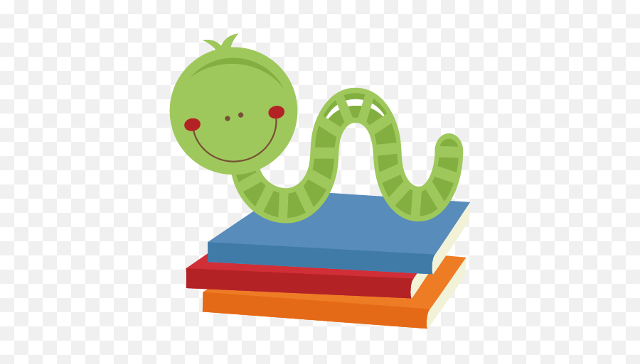 Bookworm Clipart Transparent Background - Bookworm Clipart Transparent Emoji,Bookworm Emoji