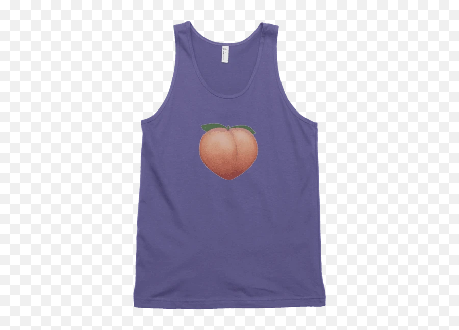 Peach Emoji - Sleeveless Shirt,Peach Emoji Png
