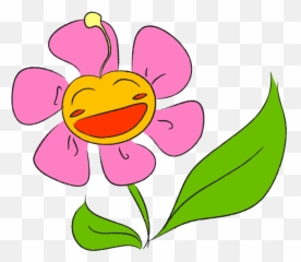 Animated Flowers With Faces - ClipArt Best Happy Emoji